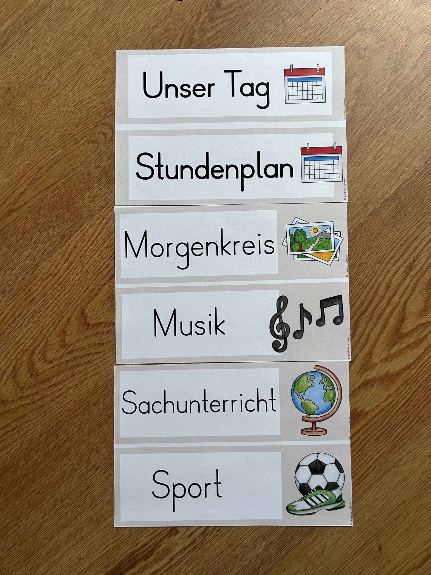 Tagestransparenz - Classroom Management