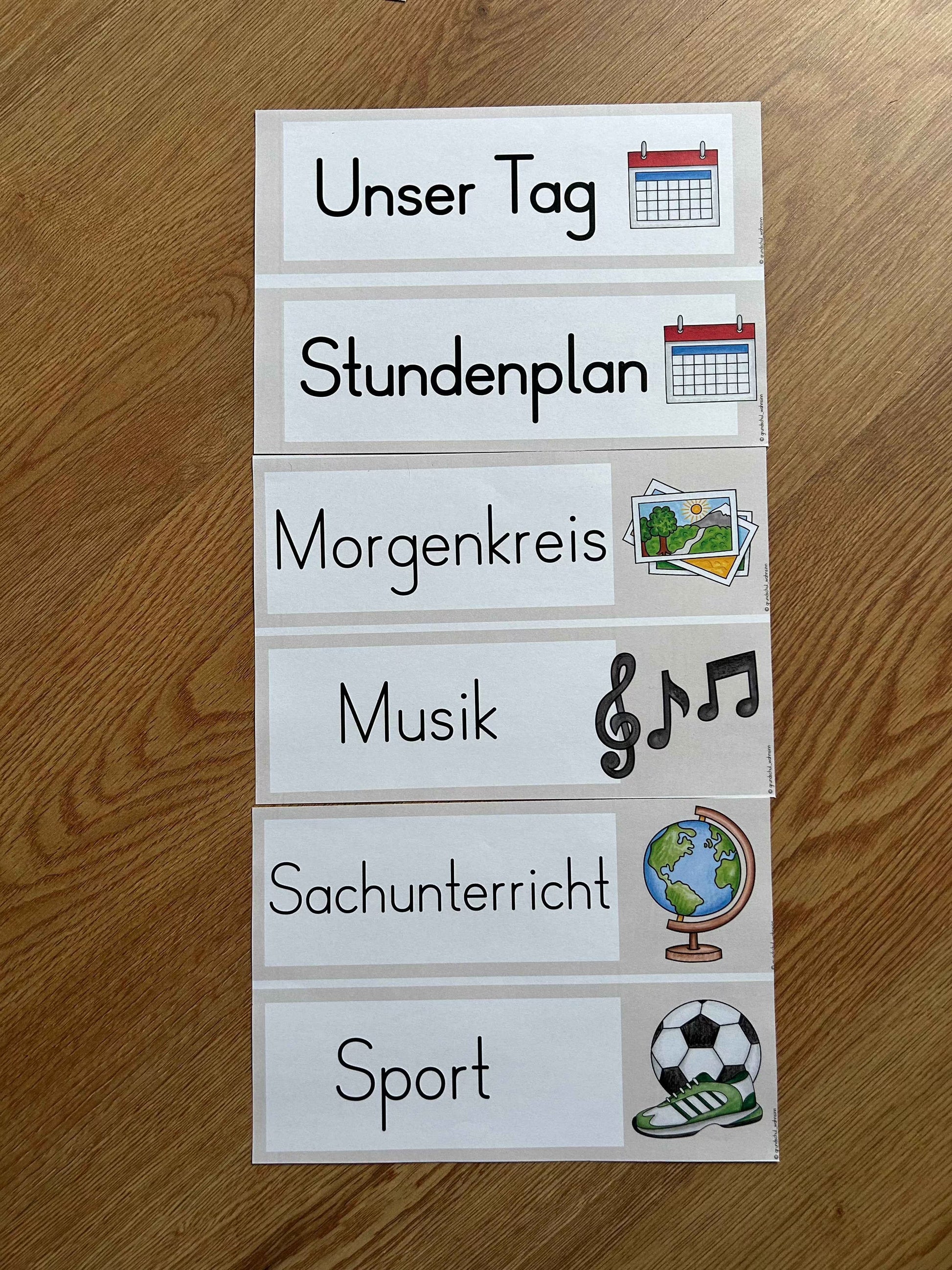 Tagestransparenz - Classroom Management
