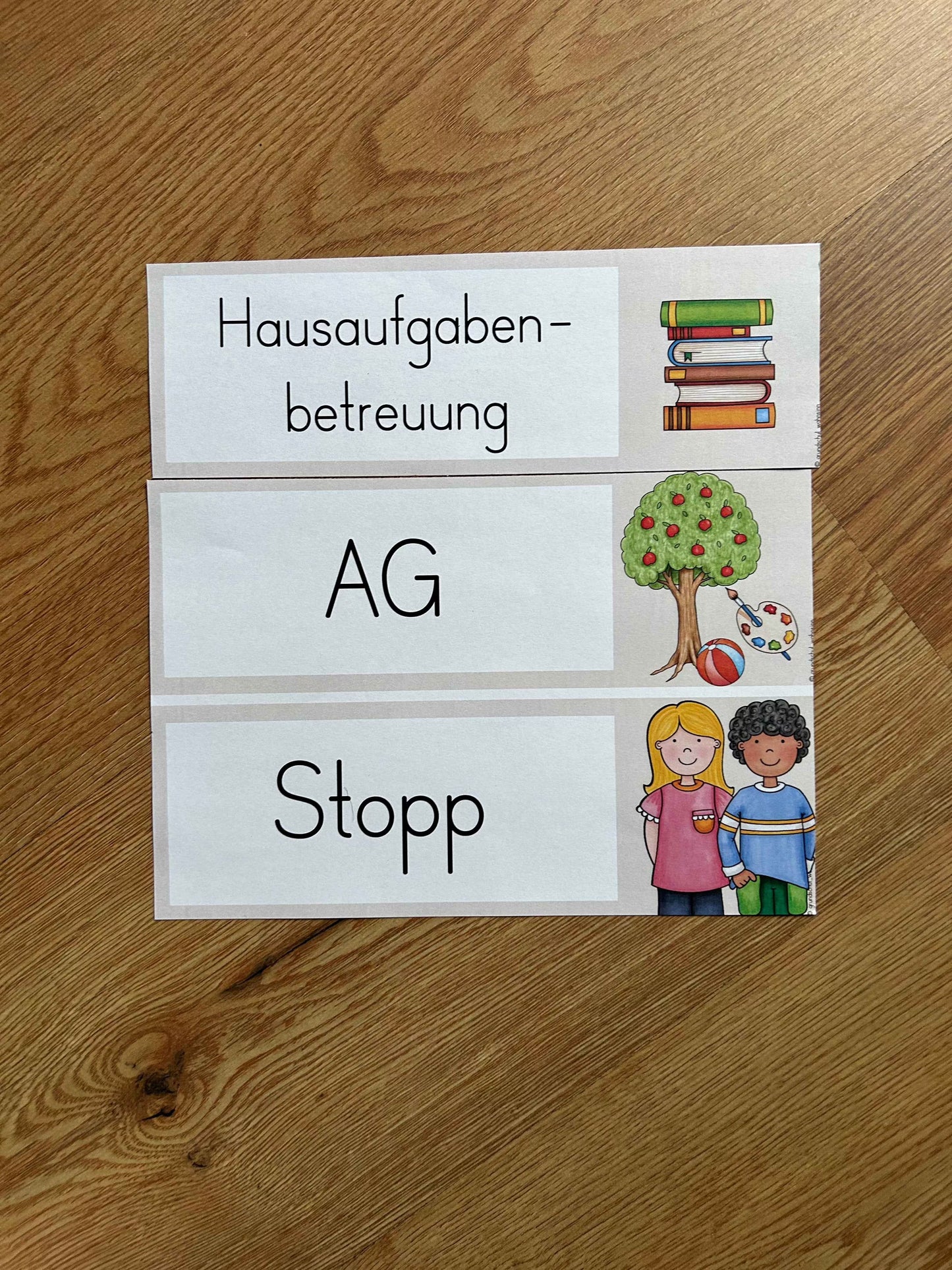 Tagestransparenz - Classroom Management