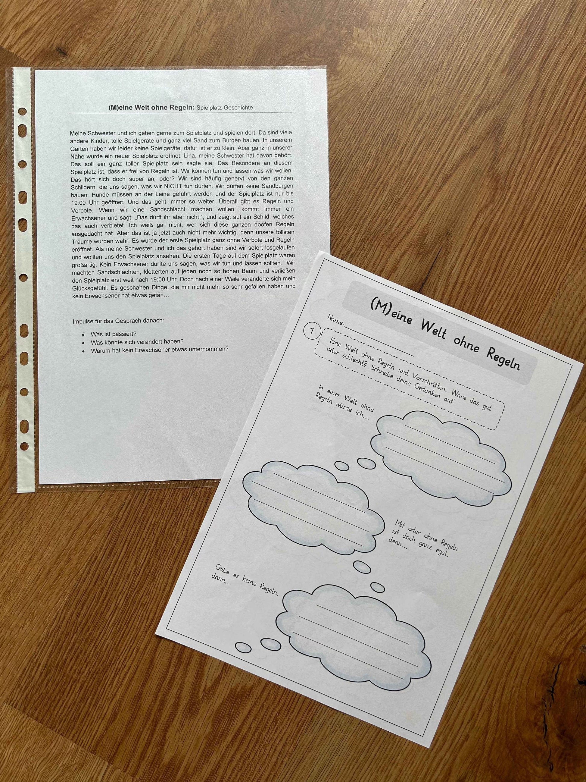 Die 10 Gebote - Lerntheke