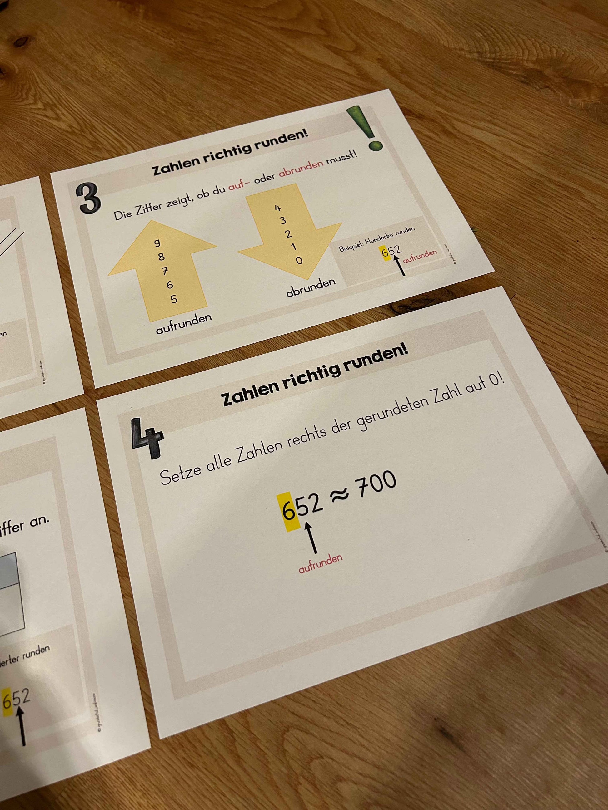 Runden bis 1 Million - Kl.4